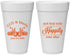 Personalized Wedding 20 oz Foam Cups - Happily Ever After Motorcycle | 200
