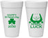 Personalized St Patricks Day 20 oz Foam Cups - Clover Irish | 200008