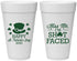 Personalized St Patricks Day 20 oz Foam Cups - Leprechaun | 200009