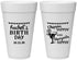 Personalized Birthday 20 oz Foam Cups - Fiesta Margarita | 20009