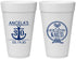 Personalized Birthday 20 oz Foam Cups - 30th Nautical | 20010