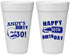 Personalized Birthday 20 oz Foam Cups - 30th | 20012