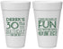 Personalized Birthday 20 oz Foam Cups - 30th Three Decades Of Fun | 20020