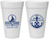 Personalized Birthday 20 oz Foam Cups - 55th Nautical | 20025