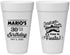 Personalized Birthday 20 oz Foam Cups - 30th Fiesta | 20034