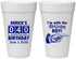Personalized Birthday 20 oz Foam Cups - 40th | 20047