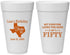 Personalized Birthday 20 oz Foam Cups - 50th | 20051