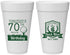 Personalized Birthday 20 oz Foam Cups - 70th Golf | 20061