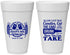 Personalized Birthday 20 oz Foam Cups - 40th | 20103