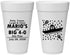 Personalized Birthday 20 oz Foam Cups - 40th Mexico | 20109