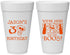 Personalized Birthday 20 oz Foam Cups - 30th Halloween | 20112