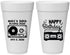Personalized Birthday 20 oz Foam Cups - 50th Cassette Tape | 20117