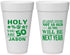 Personalized Birthday 20 oz Foam Cups - 50th | 20122