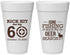Personalized Birthday 20 oz Foam Cups - 60th Gone Fishing | 20126