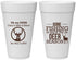 Personalized Birthday 20 oz Foam Cups - 30th Deer Season | 20129