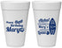 Personalized Birthday 20 oz Foam Cups - 30th Hawaii | 20136