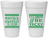 Personalized Birthday 20 oz Foam Cups - Christmas Eat Drink Tacky | 20137