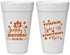 Personalized Birthday 20 oz Foam Cups - 25th Thanksgiving | 20144