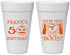 Personalized Birthday 20 oz Foam Cups - 50th Halloween | 20157