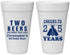 Personalized Birthday 20 oz Foam Cups - Cheers To 25 Years | 20163