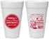 Personalized Birthday 20 oz Foam Cups - 30th | 20172