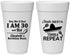 Personalized Birthday 20 oz Foam Cups - 30th Fiesta Siesta Tequila | 20177