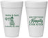 Personalized Wedding 20 oz Foam Cups - Happily Ever After Tractor | 202