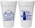 Personalized Birthday 20 oz Foam Cups - Beach | 20200