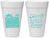 Personalized Birthday 20 oz Foam Cups - Beach | 20201