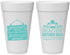 Personalized Birthday 20 oz Foam Cups - Beach | 20211