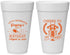 Personalized Birthday 20 oz Foam Cups - Cheers To 50 Years | 20220