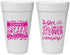 Personalized Birthday 20 oz Foam Cups - 40th | 20224