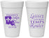 Personalized Birthday 20 oz Foam Cups - 25th Mardi Gras | 20245