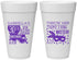 Personalized Birthday 20 oz Foam Cups - 30th Mardi Gras | 20246