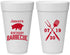 Personalized Birthday 20 oz Foam Cups - Barbeque Bbq | 20253