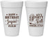 Personalized Birthday 20 oz Foam Cups - Cowgirl | 20260