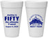 Personalized Birthday 20 oz Foam Cups - 50th | 20268