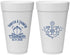 Personalized Wedding 20 oz Foam Cups - Save The Date Cruise | 209