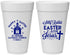 Personalized Easter 20 oz Foam Cups - Silly Rabbit | 210025