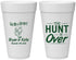 Personalized Wedding 20 oz Foam Cups - The Hunt Is Over | 216