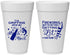 Personalized 4th Of July 20 oz Foam Cups - Beach Red White Blue | 220019