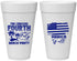 Personalized 4th Of July 20 oz Foam Cups - Beach Merica Yall | 220027