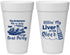 Personalized 4th Of July 20 oz Foam Cups - Boat River | 220033