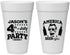 Personalized 4th Of July 20 oz Foam Cups - Bbq Lincoln | 220036