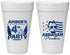 Personalized 4th Of July 20 oz Foam Cups - Abraham Drinkin | 220037