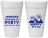 Personalized 4th Of July 20 oz Foam Cups - New York | 220039