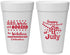 Personalized 4th Of July 20 oz Foam Cups - Red White Booze | 220042