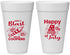 Personalized 4th Of July 20 oz Foam Cups - Fireworks | 220046