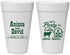 Personalized Wedding 20 oz Foam Cups - Party Til The Cows Come Home | 222