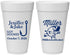 Personalized Wedding 20 oz Foam Cups - Got Hook Fish | 230